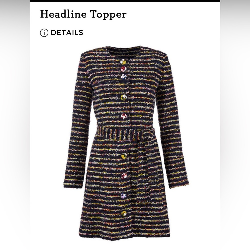 Cabi Headline Topper, Size 12, excellent condition.